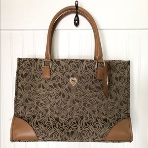 Diane Von Furstenberg Hearts Travel Tote